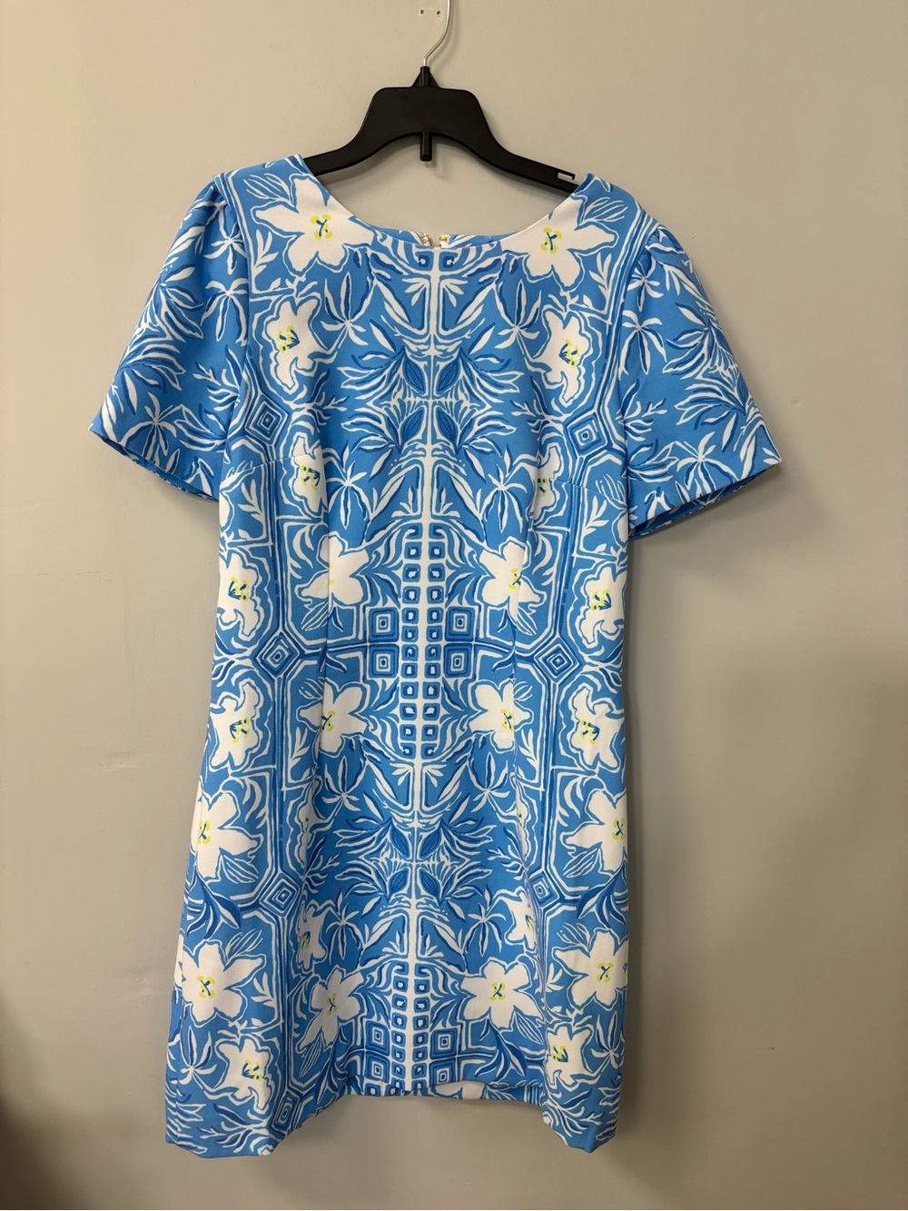 Lilly Pulitzer Blue & White Floral Mini Dress (Nwt) Size 6